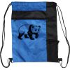 Custom Print Color Block Drawstring Backpack Thumbnail