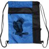 Custom Print Color Block Drawstring Backpack Thumbnail