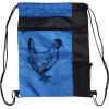 Custom Print Color Block Drawstring Backpack Thumbnail