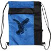 Custom Print Color Block Drawstring Backpack Thumbnail