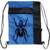 Custom Print Color Block Drawstring Backpack Thumbnail