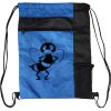 Custom Print Color Block Drawstring Backpack Thumbnail