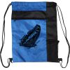 Custom Print Color Block Drawstring Backpack Thumbnail