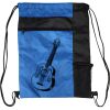 Custom Print Color Block Drawstring Backpack Thumbnail