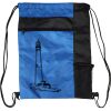 Custom Print Color Block Drawstring Backpack Thumbnail