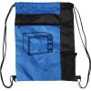 Custom Print Color Block Drawstring Backpack Thumbnail