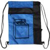 Custom Print Color Block Drawstring Backpack Thumbnail