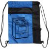 Custom Print Color Block Drawstring Backpack Thumbnail