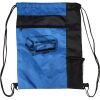 Custom Print Color Block Drawstring Backpack Thumbnail