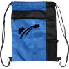 Custom Print Color Block Drawstring Backpack Thumbnail