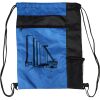 Custom Print Color Block Drawstring Backpack Thumbnail