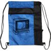 Custom Print Color Block Drawstring Backpack Thumbnail