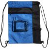 Custom Print Color Block Drawstring Backpack Thumbnail