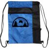 Custom Print Color Block Drawstring Backpack Thumbnail