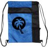 Custom Print Color Block Drawstring Backpack Thumbnail