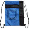 Custom Print Color Block Drawstring Backpack Thumbnail