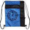 Custom Print Color Block Drawstring Backpack Thumbnail