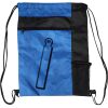 Custom Print Color Block Drawstring Backpack Thumbnail