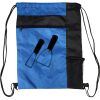 Custom Print Color Block Drawstring Backpack Thumbnail