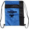 Custom Print Color Block Drawstring Backpack Thumbnail