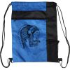 Custom Print Color Block Drawstring Backpack Thumbnail