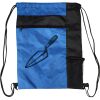 Custom Print Color Block Drawstring Backpack Thumbnail