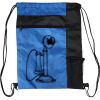 Custom Print Color Block Drawstring Backpack Thumbnail