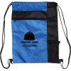 Custom Print Color Block Drawstring Backpack Thumbnail