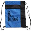 Custom Print Color Block Drawstring Backpack Thumbnail