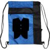 Custom Print Color Block Drawstring Backpack Thumbnail