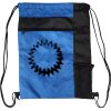 Custom Print Color Block Drawstring Backpack Thumbnail