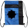 Custom Print Color Block Drawstring Backpack Thumbnail