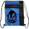 Custom Print Color Block Drawstring Backpack Thumbnail