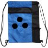 Custom Print Color Block Drawstring Backpack Thumbnail