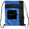 Custom Print Color Block Drawstring Backpack Thumbnail