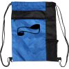 Custom Print Color Block Drawstring Backpack Thumbnail