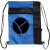 Custom Print Color Block Drawstring Backpack Thumbnail