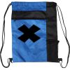 Custom Print Color Block Drawstring Backpack Thumbnail