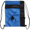 Custom Print Color Block Drawstring Backpack Thumbnail