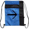 Custom Print Color Block Drawstring Backpack Thumbnail