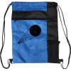 Custom Print Color Block Drawstring Backpack Thumbnail