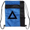 Custom Print Color Block Drawstring Backpack Thumbnail