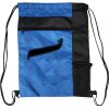 Custom Print Color Block Drawstring Backpack Thumbnail