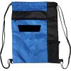 Custom Print Color Block Drawstring Backpack Thumbnail