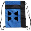 Custom Print Color Block Drawstring Backpack Thumbnail