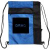 Custom Print Color Block Drawstring Backpack Thumbnail