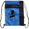 Custom Print Color Block Drawstring Backpack Thumbnail