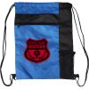 Custom Print Color Block Drawstring Backpack Thumbnail