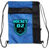 Custom Print Color Block Drawstring Backpack Thumbnail