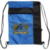 Custom Print Color Block Drawstring Backpack Thumbnail